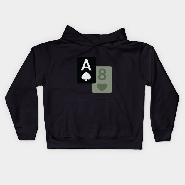 OD Green Eights Kids Hoodie by Aces & Eights 